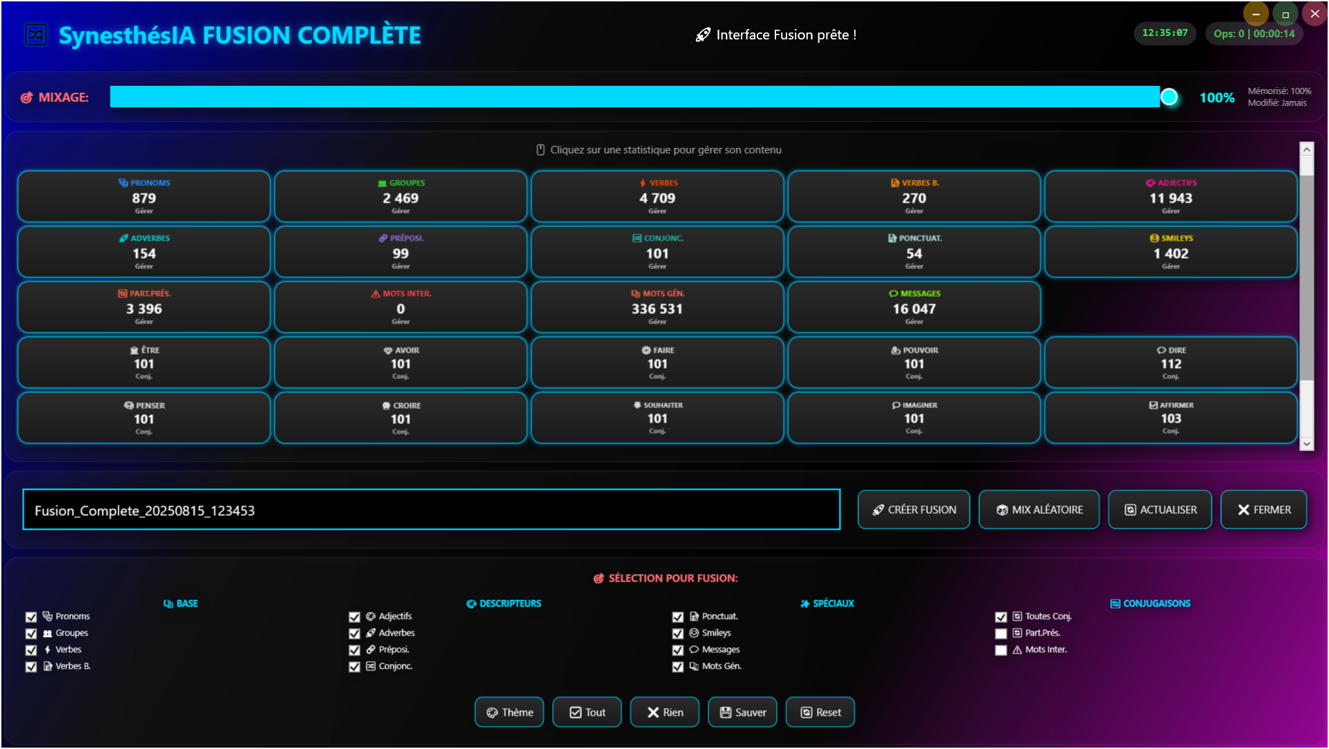 SynesthésIA Interface